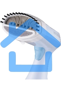 Отпариватель ручной Hyundai H-HS03008 1500Вт белый/голубой