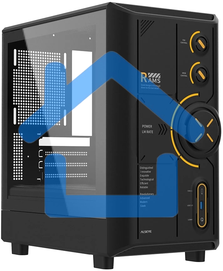 Компьютерный корпус RAMS 2.0 черный Type C