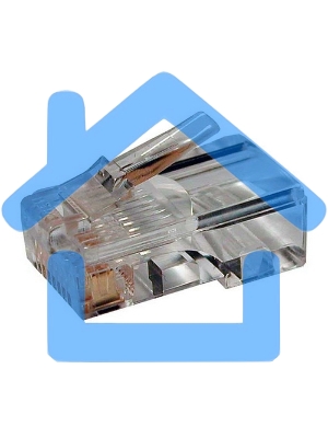 Коннектор LAN RJ-45 (8P8C), категория 5E. В упаковке 100 шт.