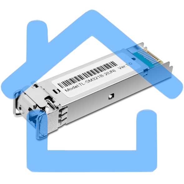 Модуль TP-Link SFP 1000Base-BX WDM Bi-Directional SFP module, TX: 1310 nm and RX: 1550 nm, 1 LC Simplex port, up to 2 km transmission distance in 9/125 μm SMF (Single-Mode Fiber), Supports Digital Diagnostic Monitoring (DDM).