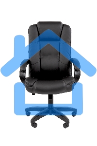 Кресло офисное Chairman 600LT Россия чер.пласт экопремиум черный (7158667)