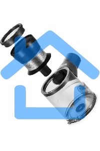 Пылесос ручной Kitfort КТ-5168 150Вт белый/черный (в компл.:1мешок)