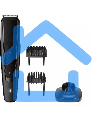 Триммер Philips Series 5000 BT5515/20 черный (насадок в компл:3шт)