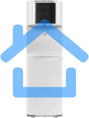 Кулер Starwind SW-1115EW напольный электронный белый