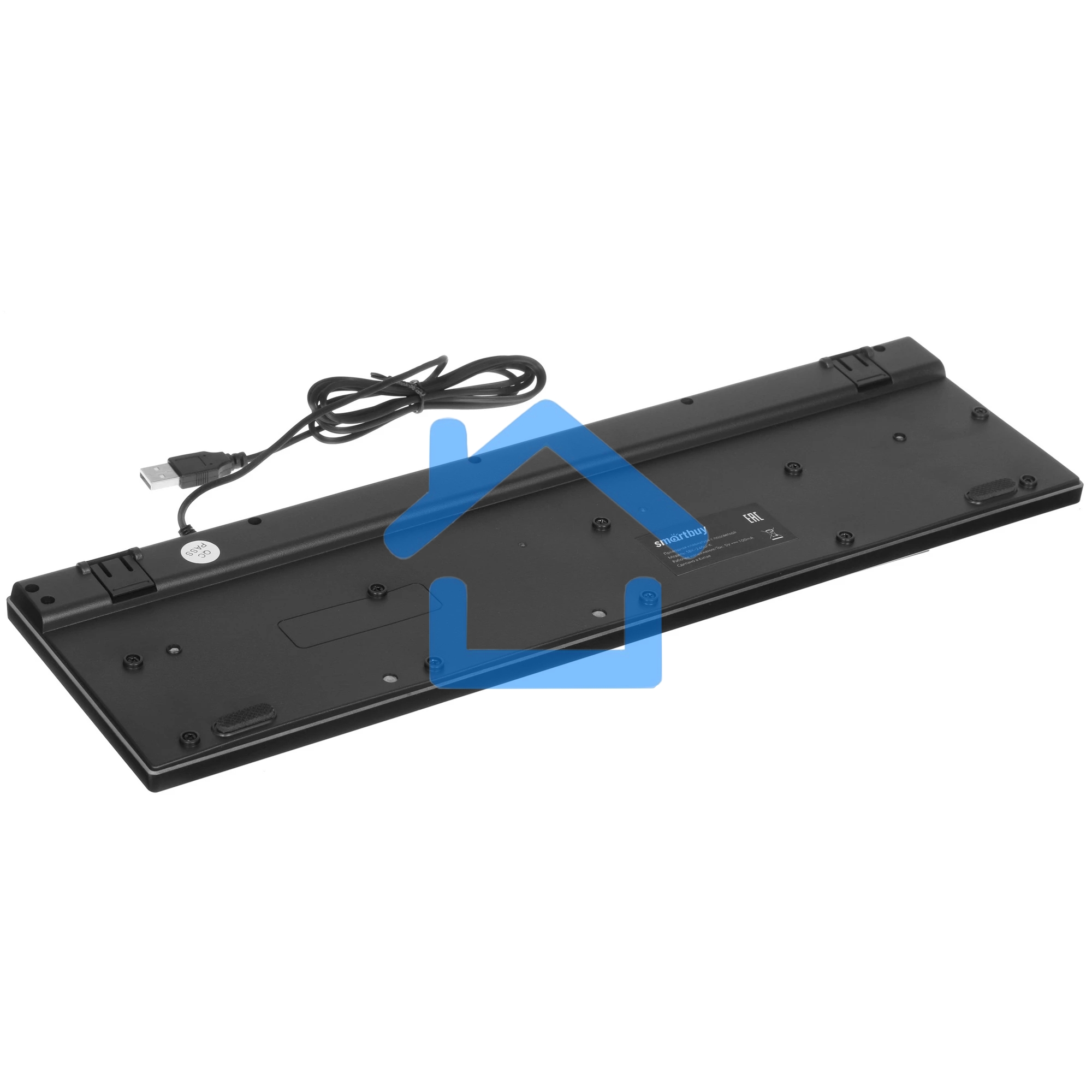 Клавиатура проводная мультимедийная SMARTBUY (SBK-240U-K) ONE 240 USB черный