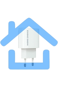 Зарядное устройство MORE CHOICE (4610196408830) NC65 белый