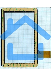 Сенсорное стекло (тачскрин) TYF1067-20121227-V1, черный