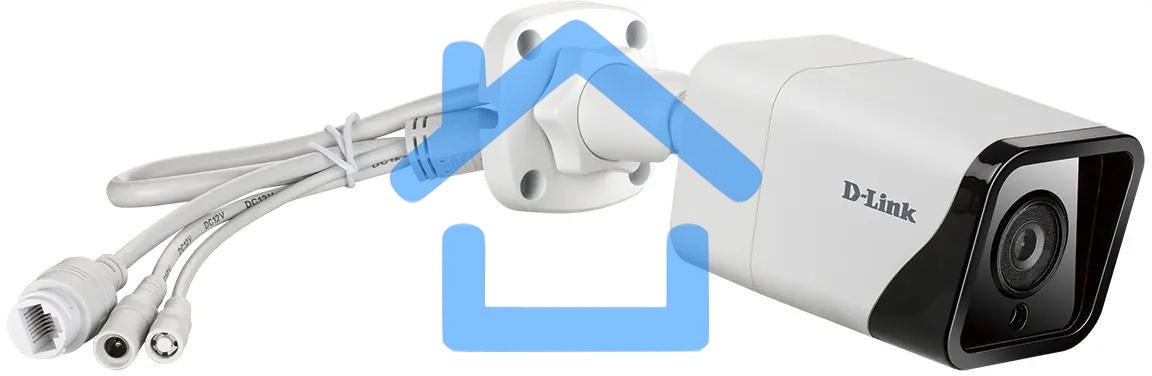 Камера видеонаблюдения IP D-Link DCS-4714E/UPA/A1A 2.8-2.8мм  корп.:белый