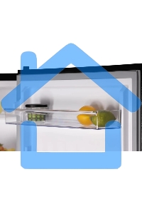 Холодильник Nordfrost NRB 164NF B черный двухкамерный 238/105 л морозилка снизу, капельная система