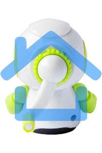 Точилка для карандашей механическая Silwerhof Robot Монстрики, 1 отверстие, пластик