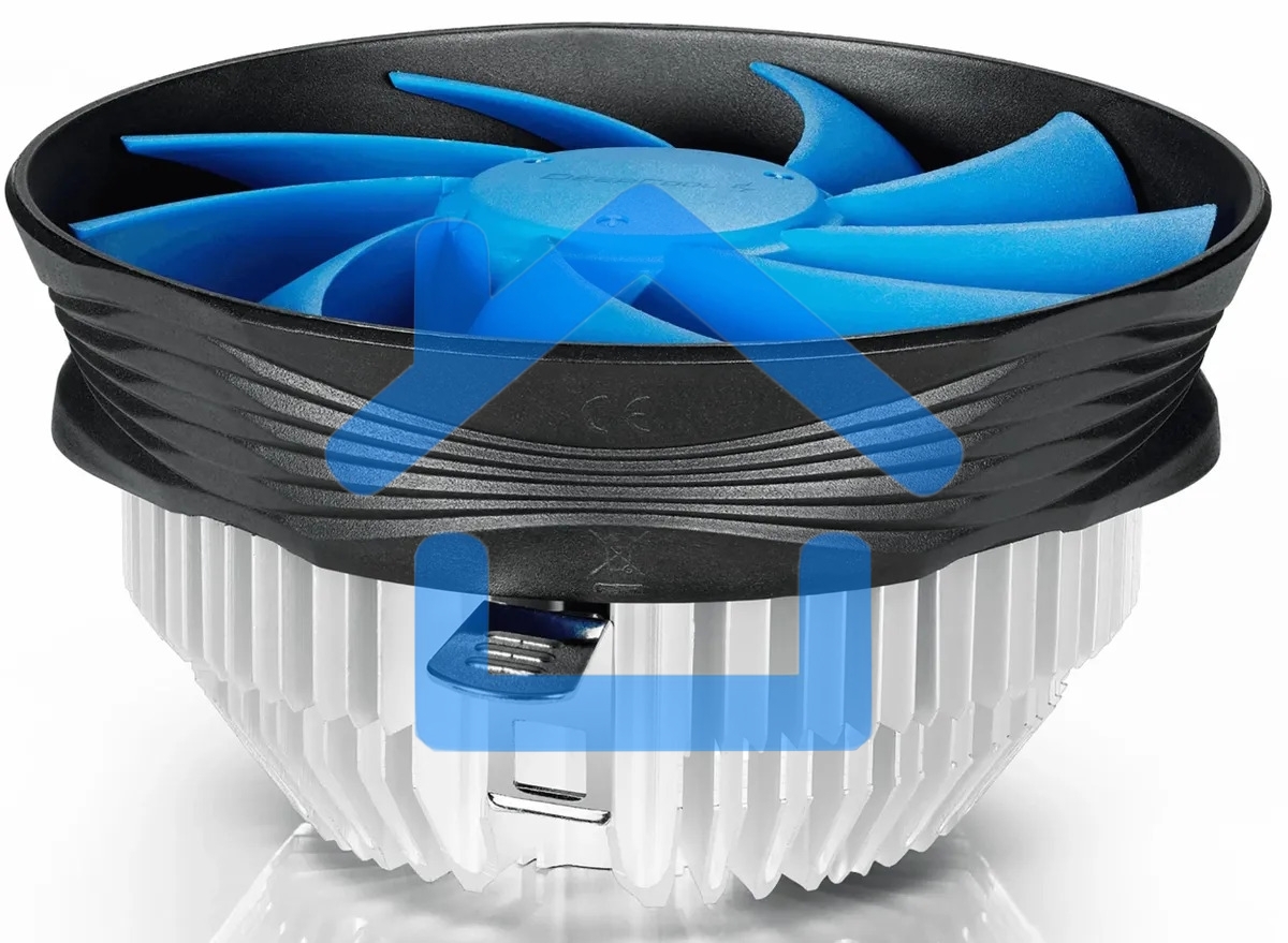 Кулер для процессора DEEPCOOL GAMMA ARCHER PRO V2 черный/синий, 120 мм, алюминий/медь, 1600 об/мин, 21 дБ, 4 pin, 110 Вт, 65.5 мм