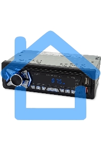 Автомагнитола Digma MCP-227B 1DIN 2x45Вт v5.0 USB 2.0 AUX 2 ПДУ