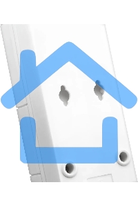 Удлинитель с сетевым фильтром 6х5м с заземл. 10А IP20 BU-SP5 USB 2A-W CCA белый BURO 992316