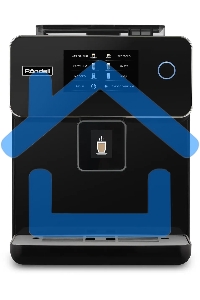 Кофемашина автоматическая Rondell RDE-1114 черный, исп. кофе - молотый/зерновой, 1.6 л, 1500 Вт, 20 бар