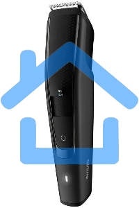 Триммер Philips Series 5000 BT5515/20 черный (насадок в компл:3шт)