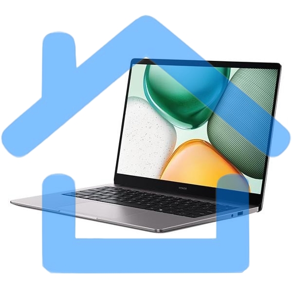 Ноутбук HONOR MagicBook X 14 серый 5301ALXB Intel Core i3 1315U/8Gb/SSD 512Gb/14