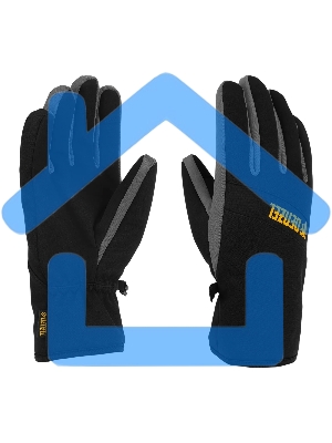Перчатки универсальные Denzel 68091 двойные, работа с сенсорным экраном, размер 10