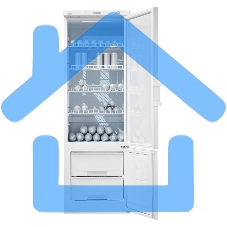 Холодильник Pozis RK-254 белый двухкамерный 260/80л морозилка снизу