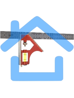 Угольник, 300 мм, металлический, комбинированный Sparta