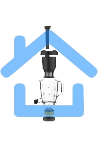 Блендер стационарный Moulinex Blendforce LM42Q110 600Вт белый