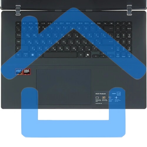 Ноутбук Asus Vivobook 18 M1807HA-S8025 Ryzen 7 260 16Gb SSD1Tb AMD Radeon 18.4