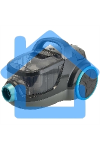 Пылесос DELTA LUX DL-0836 черный с бирюзовым