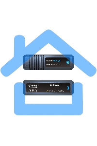 Конвертер Infobit [iTrans DB-TR-22] (приемник/передатчик) аудиоинтерфейс Dante - Bluetooth 5.0 (2X2), Питание PoE.