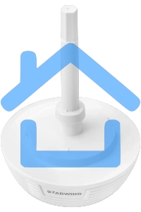 Соковыжималка цитрусовая Starwind SJ 1241 30Вт рез.сок.:1200мл. белый/прозрачный