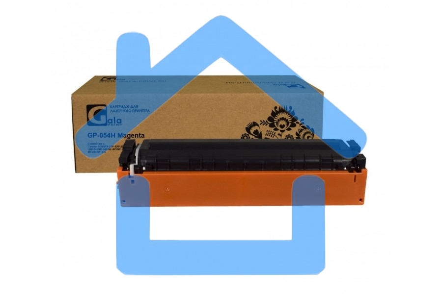Картридж GalaPrint GP-054H M пурпурный (2300 стр) для Canon i-SENSYS LBP-620/LBP-621/LBP-623/LBP-640/MF-640/MF-641/MF-642/MF-643/MF-644/MF-645