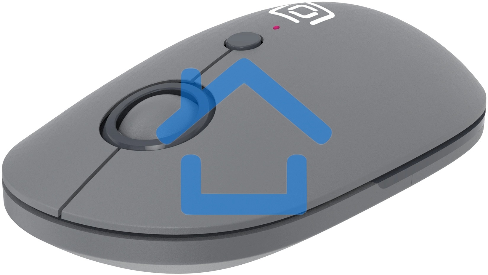 Мышь беспроводная Oklick 409MW графитовый, 1600 dpi, радиоканал, Bluetooth, USB, кнопки - 4