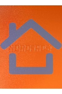 Холодильник Nordfrost ORANGE NR 402 OR оранжевый однокамерный 49/11 морозилка сверху