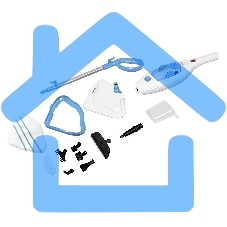 Паровая швабра Blackton Bt SM1114 белый-морской бриз, 1300 Вт