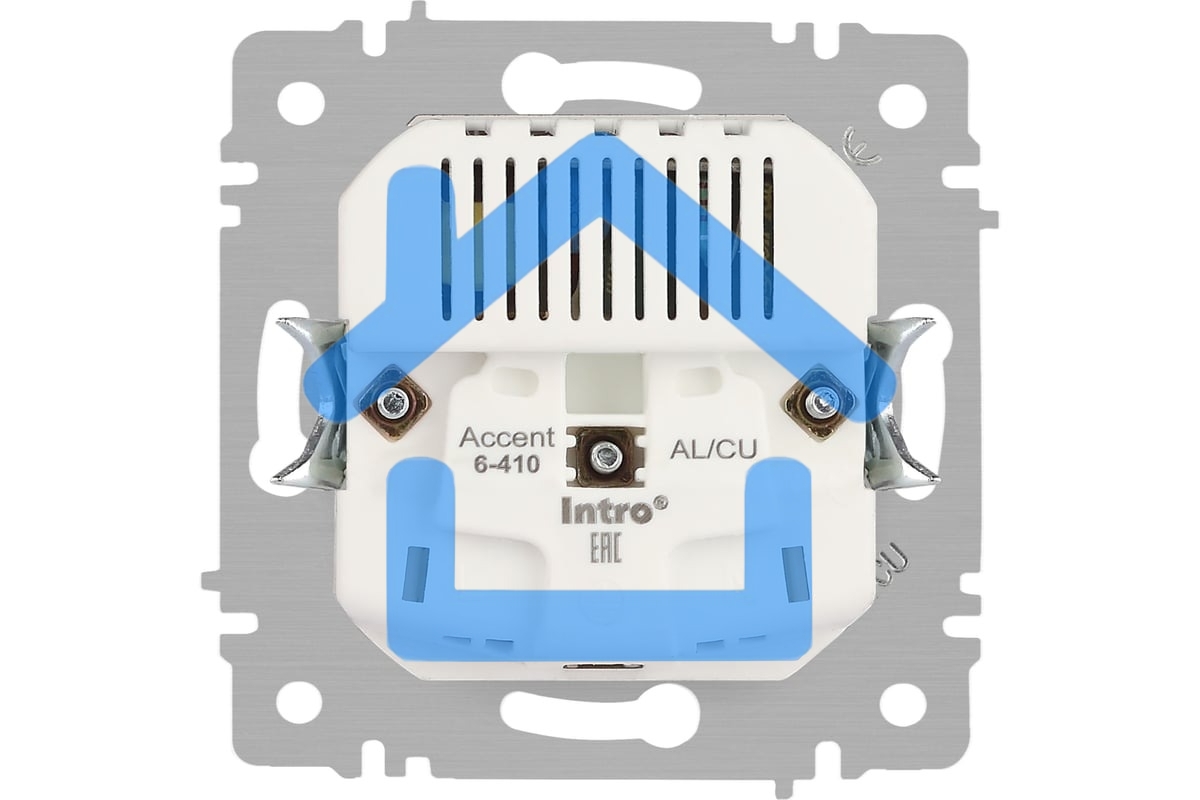 Розетка Intro Accent 6-410-05 P+E Schuko со шторками 16А-250В + 2хUSB IP20 СУ антрацит Б0063698
