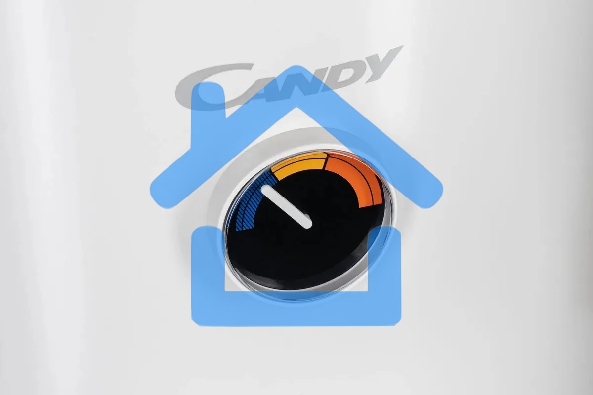 Водонагреватель Candy CR80V-B2SL(R) 1.5кВт 80л электрический настенный/белый