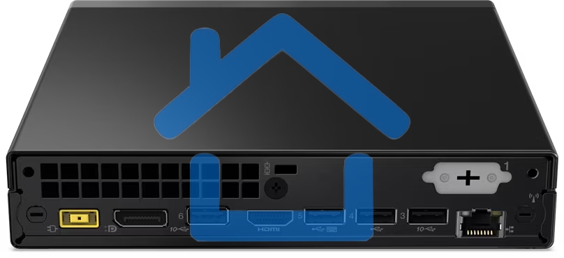 Неттоп Lenovo ThinkCentre neo 50q Gen 4 i5-13420H, 16GB DDR4 3200, 512GB SSD M.2, Intel UHD, WiFi6, BT, VESA Mount, USB KB&Mouse, Win 11 Pro RUS, 1Y