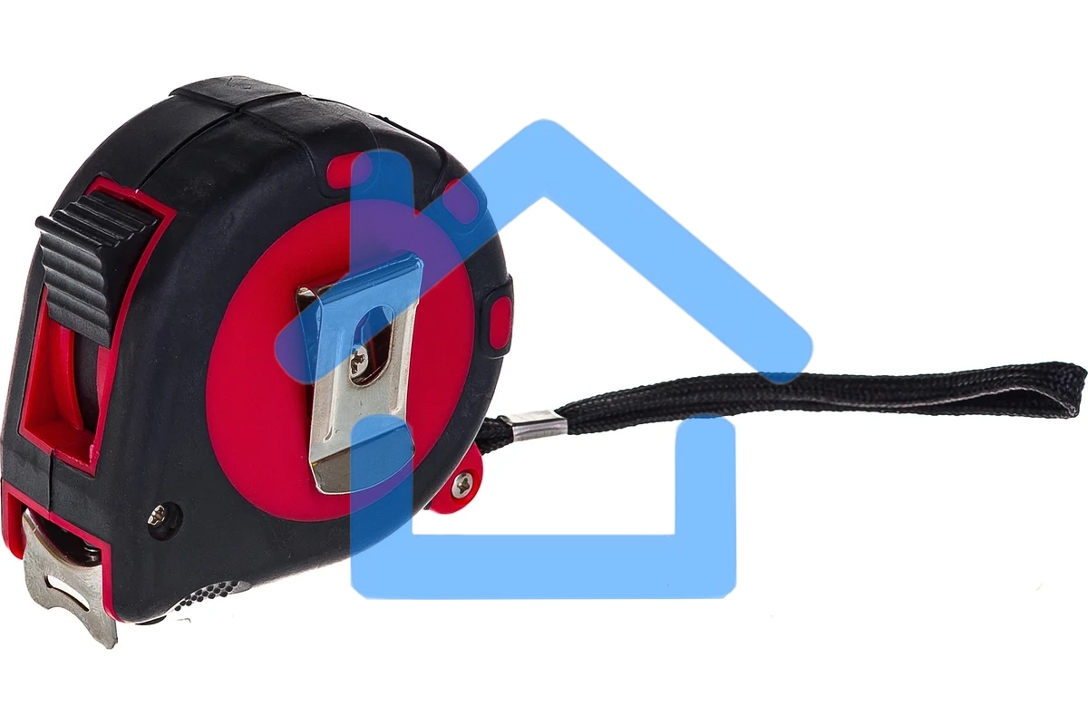 Рулетка MATRIX 31035 status 3 fixations 5мх25мм двухкомпонентный корпус 3 фиксации ленты