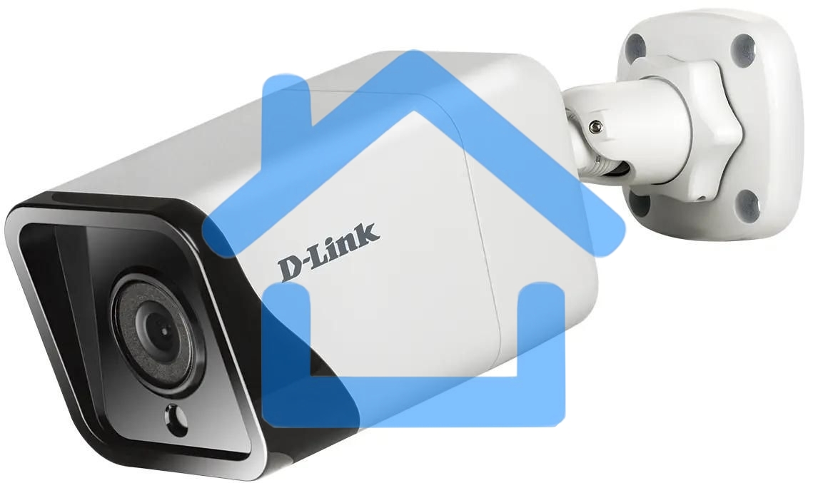 Камера видеонаблюдения IP D-Link DCS-4714E/UPA/A1A 2.8-2.8мм  корп.:белый