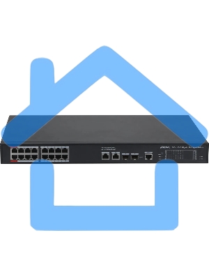 Коммутатор Dahua DH-S4220-16GT-190 (L2) 16x1Gbит/с 2SFP 16PoE 190W управляемый