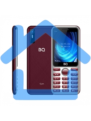 Мобильный телефон BQ 2833 Slim красный