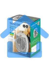Тепловентилятор Sencor SFH 7017WH, белый, 2000 Вт, 20 м2, термостат