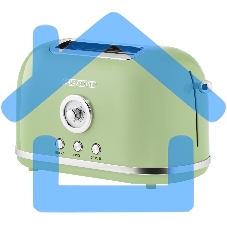 Тостер Galaxy Line GL 2911, райская олива, металл, 900 Вт, 6 степеней поджарки