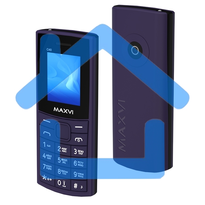 Мобильный телефон Maxvi C40 фиолетовый