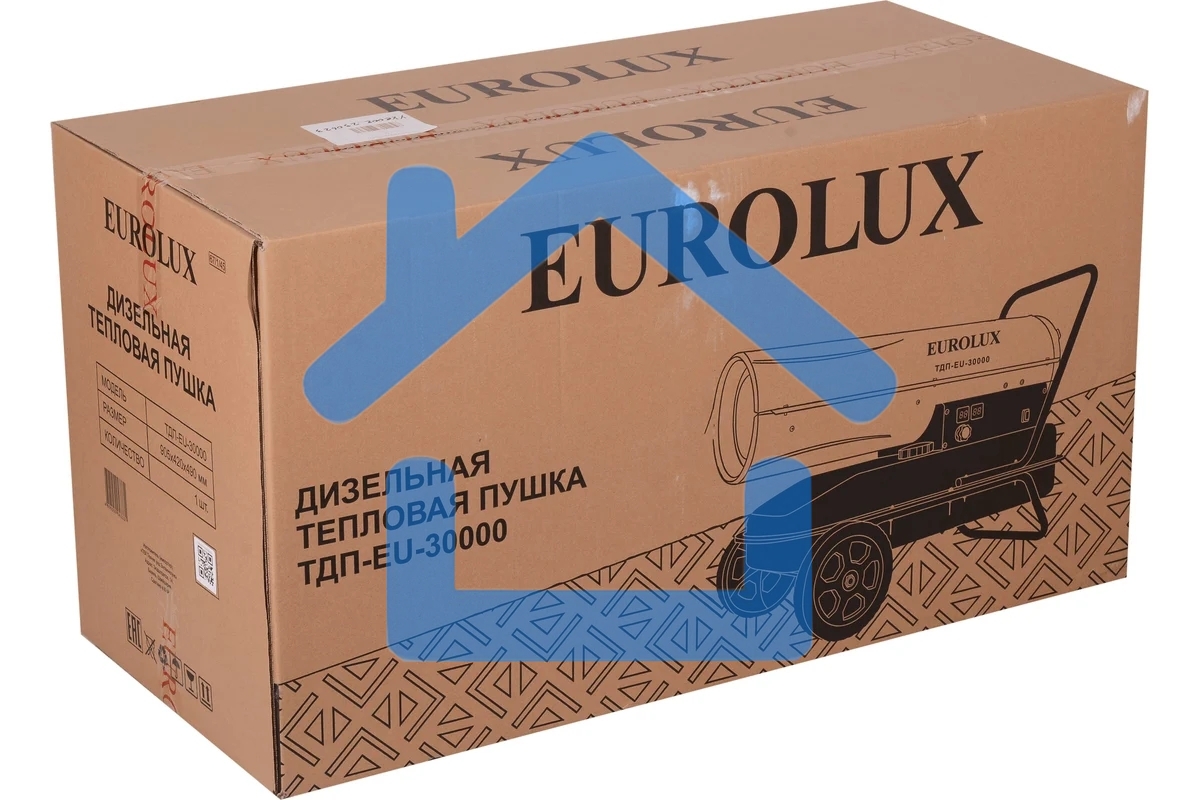 Тепловая дизельная пушка ТДП-EU-30000 Eurolux