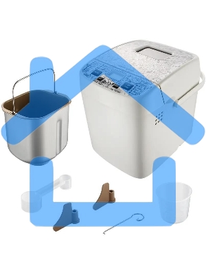 Хлебопечь Redmond RBM-1912 450Вт, белый