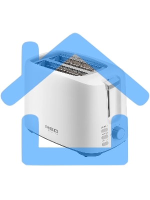 Тостер Red Solution RT-419 750Вт белый