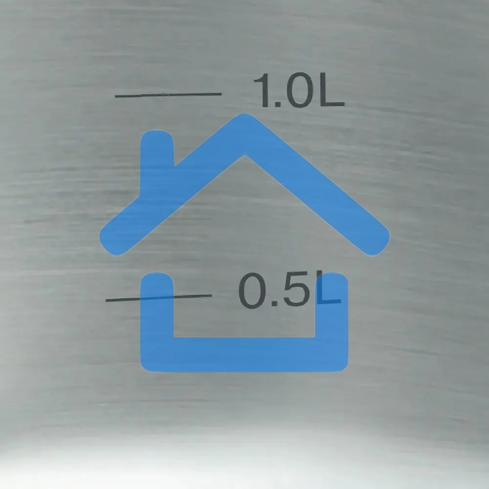 Кастрюля Rondell Point RDS-1310 2 л. d=18 см с крышкой, нержавеющая сталь 18/10