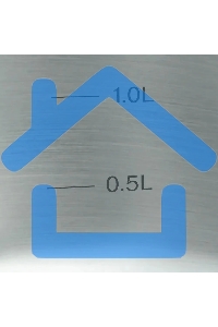 Кастрюля Rondell Point RDS-1310 2 л. d=18 см с крышкой, нержавеющая сталь 18/10