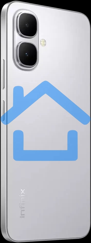 Смартфон Infinix SMART 10 4/128Gb серебристый