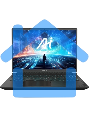 Ноутбук Gigabyte G6X серый 9MG-42KZ853SD Core i7 13650HX 16Gb SSD 512Gb NVIDIA GeForce RTX 4050 6Gb 16