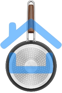 Сковорода Rondell Fjord RDA-1794, 24см, без крышки, черный